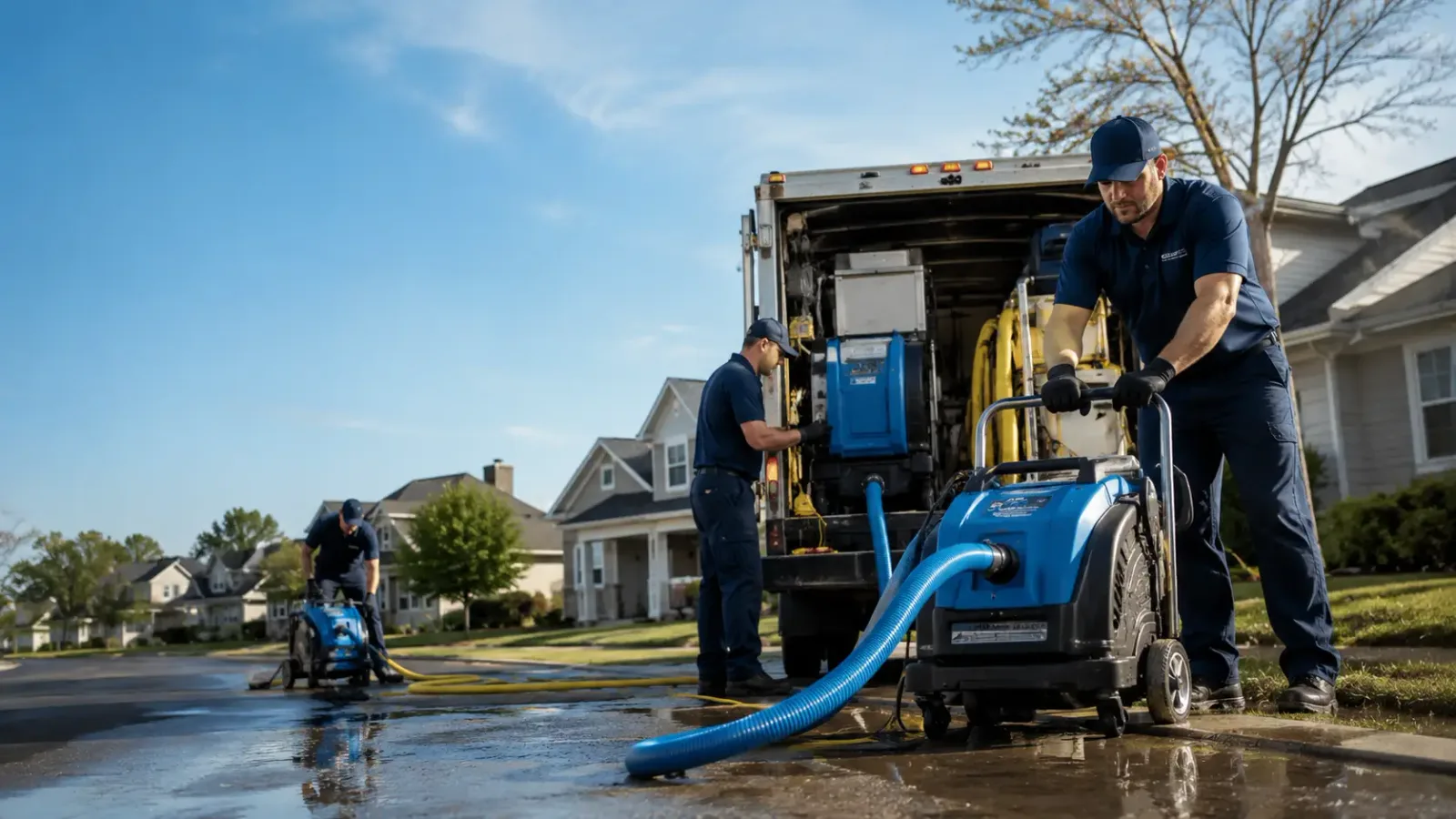 Flood Damage Cleanup in Orleans, MI